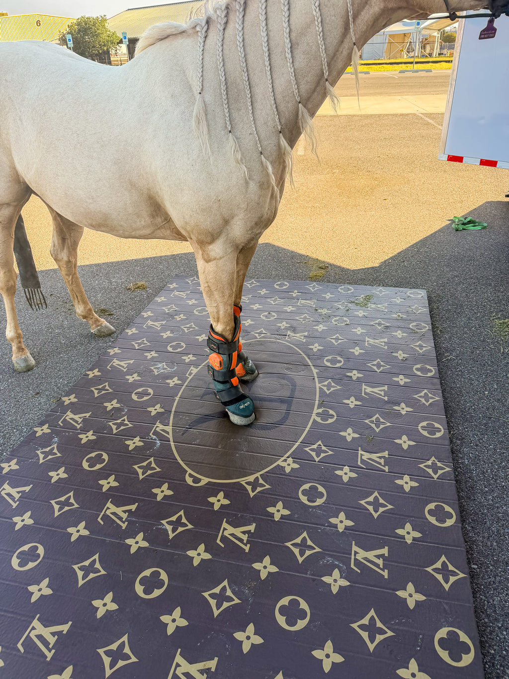 boujee stall mat